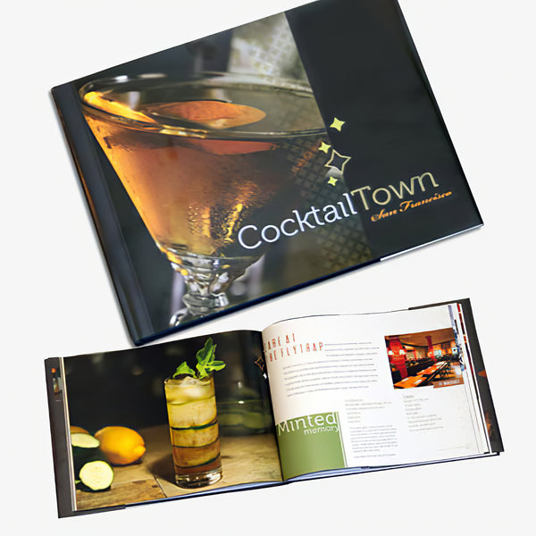 Touring the city by its cocktail venues is a great way to experience its individuality and creative expressiveness. Whether you do it on foot or from your kitchen- the 27 featured venues in Cocktail Town: San Francisco will immerse you in progressive- cuisine influenced cocktails. San Francisco venues elevate the experience of a cocktail to the point of non-existent resemblance to standard fair. The upside? Pleasant surprises in every gleaming glass that transform your palette forever. Book is signed by...